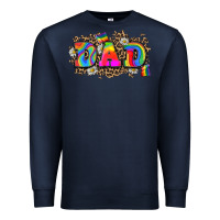 Navy dad pride Premium Sweatshirt - Zillion Design Studio