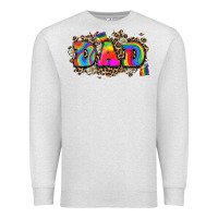 Oatmeal Heather dad pride Premium Sweatshirt - Zillion Design Studio