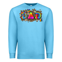 Ocean Blue dad pride Premium Sweatshirt - Zillion Design Studio