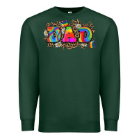 Sports Green dad pride Premium Sweatshirt - Zillion Design Studio
