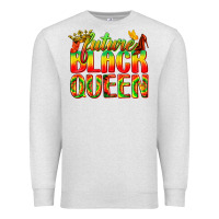 Oatmeal Heather future black queen Premium Sweatshirt - texasbilliewilder