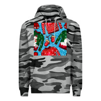 Slate Camo christmas clothes seamless pattern Premium Hoodie - BundleAndBundleShop