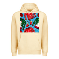 Pina Colada christmas clothes seamless pattern Premium Hoodie - BundleAndBundleShop