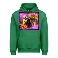 Emerald witchy cat tumbler Urban Hoodie - BundleAndBundleShop