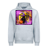 Heather Grey witchy cat tumbler Urban Hoodie - BundleAndBundleShop
