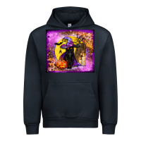 Navy witchy cat tumbler Urban Hoodie - BundleAndBundleShop