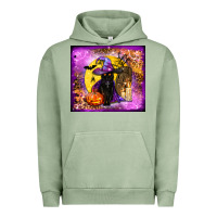 Pigment Oil Green witchy cat tumbler Urban Hoodie - BundleAndBundleShop