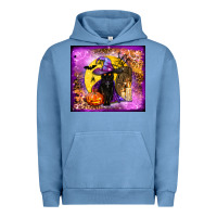 Pigment Pebble Blue witchy cat tumbler Urban Hoodie - BundleAndBundleShop