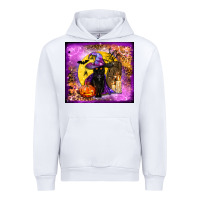 White witchy cat tumbler Urban Hoodie - BundleAndBundleShop