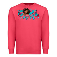 Cardinal girl mom afro black girl Premium Sweatshirt - texasbilliewilder