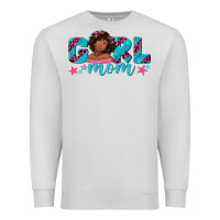 Dove Grey girl mom afro black girl Premium Sweatshirt - texasbilliewilder