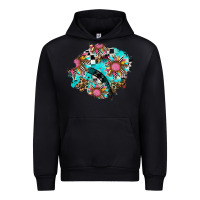 Black race sunflower patches Urban Hoodie - AdoDesignShop