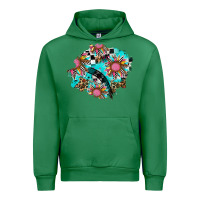 Emerald race sunflower patches Urban Hoodie - AdoDesignShop