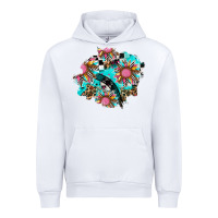 White race sunflower patches Urban Hoodie - AdoDesignShop