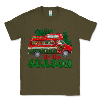 Army Green christmas 'tis the season Classic Tee - BundleAndBundleShop
