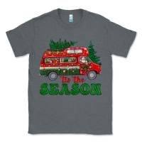 Charcoal Heather christmas 'tis the season Classic Tee - BundleAndBundleShop