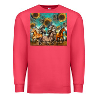 Cardinal western horses Premium Sweatshirt - Zillion Design Studio