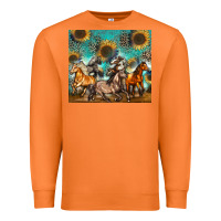 Carrot western horses Premium Sweatshirt - Zillion Design Studio