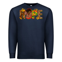 Navy hope afro Premium Sweatshirt - texasbilliewilder