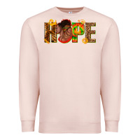 Pale Pink hope afro Premium Sweatshirt - texasbilliewilder