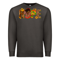 Smoke hope afro Premium Sweatshirt - texasbilliewilder