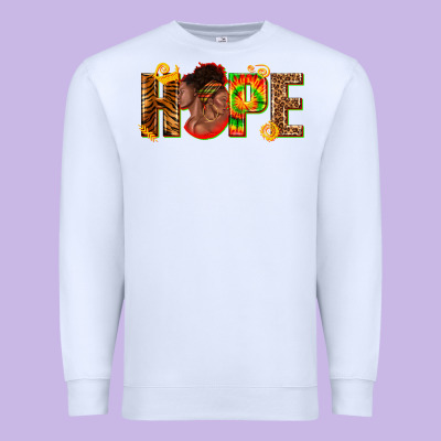 Premium Sweatshirt hope afro
