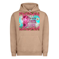 Pigment Burro Breast cancer  no one fıghts alone tumbler Urban Hoodie - Artiststas