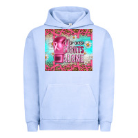 Pigment Grape Ice Breast cancer  no one fıghts alone tumbler Urban Hoodie - Artiststas