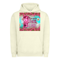 Pigment Pistachio Breast cancer  no one fıghts alone tumbler Urban Hoodie - Artiststas