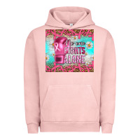 Pigment Salmon Breast cancer  no one fıghts alone tumbler Urban Hoodie - Artiststas