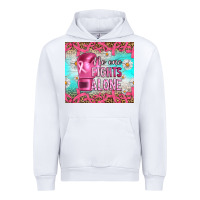 White Breast cancer  no one fıghts alone tumbler Urban Hoodie - Artiststas