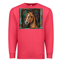 Cardinal western horse Premium Sweatshirt - Zillion Design Studio