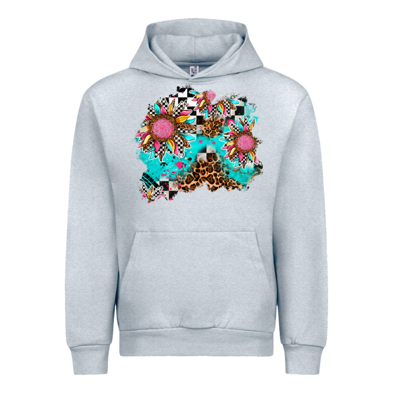 Race Sunflower Patches Urban Hoodie by AdoDesignShop | Teevron