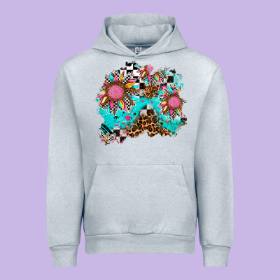Race Sunflower Patches Urban Hoodie Designed By Adodesignshop