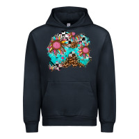 Navy race sunflower patches Urban Hoodie - AdoDesignShop