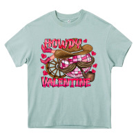 Arona Howdy Valentine Heavy Core Tee - CowhideDigitalArt
