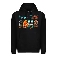 Black born to camp Premium Hoodie - JahusDesignShop
