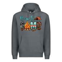 Rock born to camp Premium Hoodie - JahusDesignShop