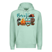 Seafoam born to camp Premium Hoodie - JahusDesignShop