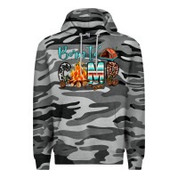 Slate Camo born to camp Premium Hoodie - JahusDesignShop