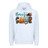 White born to camp Premium Hoodie - JahusDesignShop