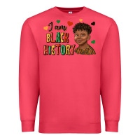 Cardinal i am black history afro black boy child juneteenth Premium Sweatshirt - texasbilliewilder