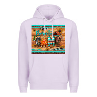 Lilac born to camp Premium Hoodie - JahusDesignShop