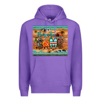 Purple born to camp Premium Hoodie - JahusDesignShop