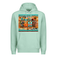 Seafoam born to camp Premium Hoodie - JahusDesignShop