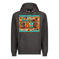 Smoke born to camp Premium Hoodie - JahusDesignShop