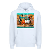 White born to camp Premium Hoodie - JahusDesignShop