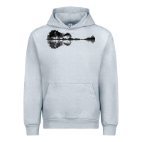Heather Grey Nature Guitar Urban Hoodie - Bettercallsaul
