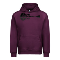 Mauve Wine Nature Guitar Urban Hoodie - Bettercallsaul
