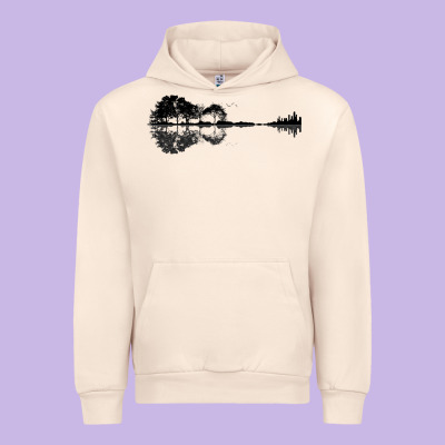 Nature Guitar Urban Hoodie Designed By Bettercallsaul